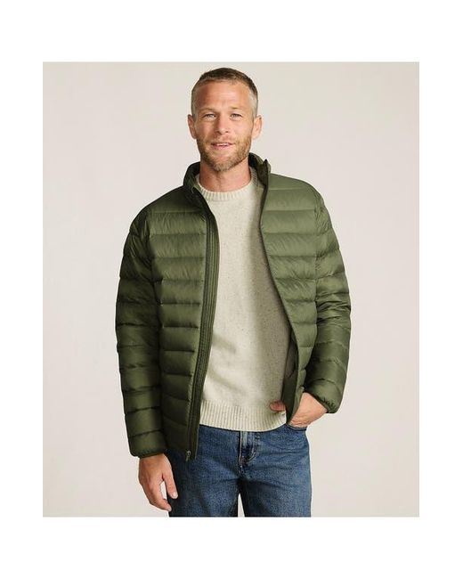 Lands' End Green Wanderweight Ultralight Packable Down Jacket for men