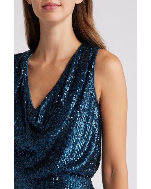 eliza j blue sequin dress Blue Habesha Couple Wedding Set – Matching Ethiopian Traditional Weddi –  Habesha Outlets main image 0