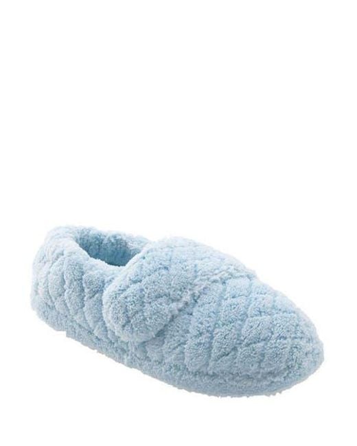 Acorn Blue Spa Wrap Slipper