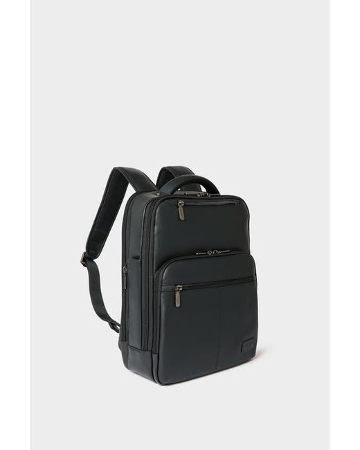 Osprey Black The Charlie Leather Backpack for men