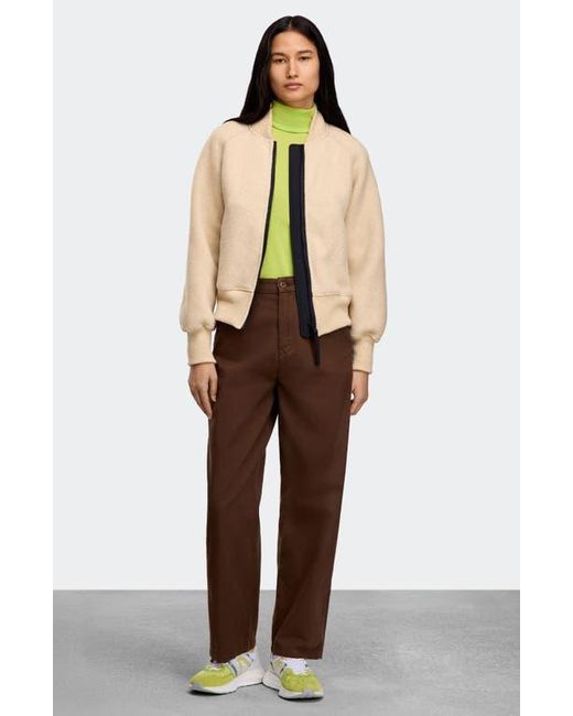 Canada Goose Natural Sierra High Pile Fleece Bomber