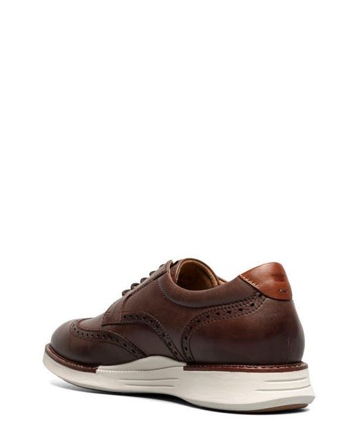 Florsheim Brown Launch Wingtip Derby for men