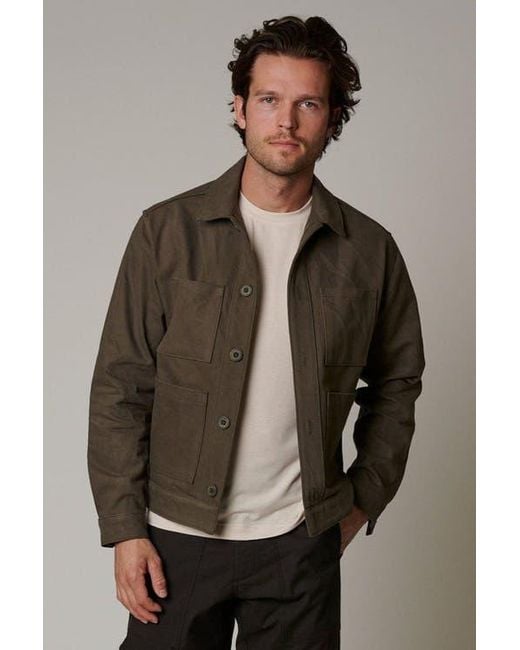 LEISURE LAB Brown Ranch Jacket for men