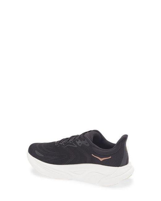 Hoka One One White Arahi 8 Stability Running Shoe