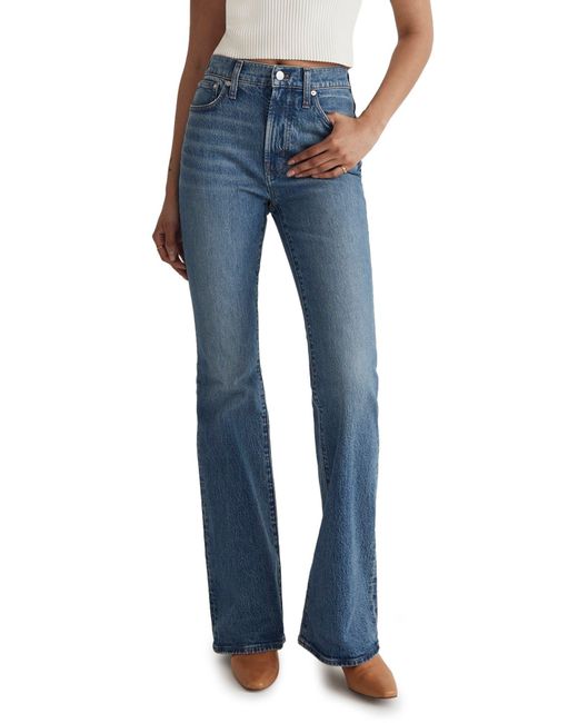 Madewell Blue The Perfect High Waist Flare Jeans
