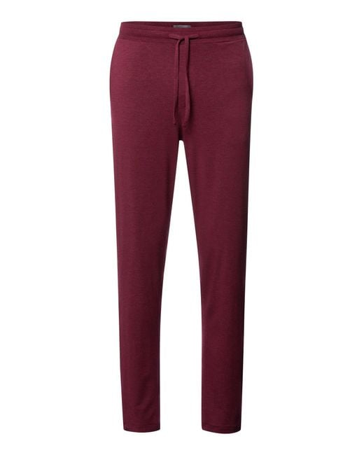Hanro Red Casuals Drawstring Pant for men