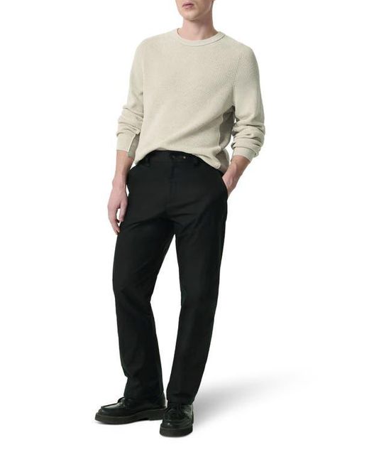 Rag & Bone Black Haydon Relaxed Straight Leg Twill Chinos for men