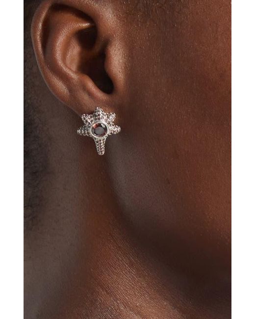 Collina Strada Green Coral Stud Earrings