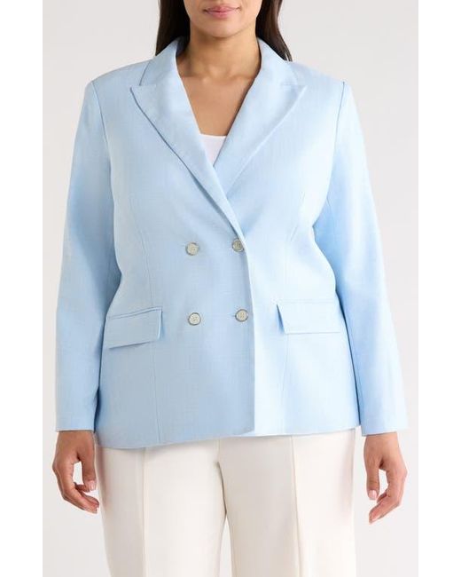 Vince Camuto Blue Double Breasted Jacket