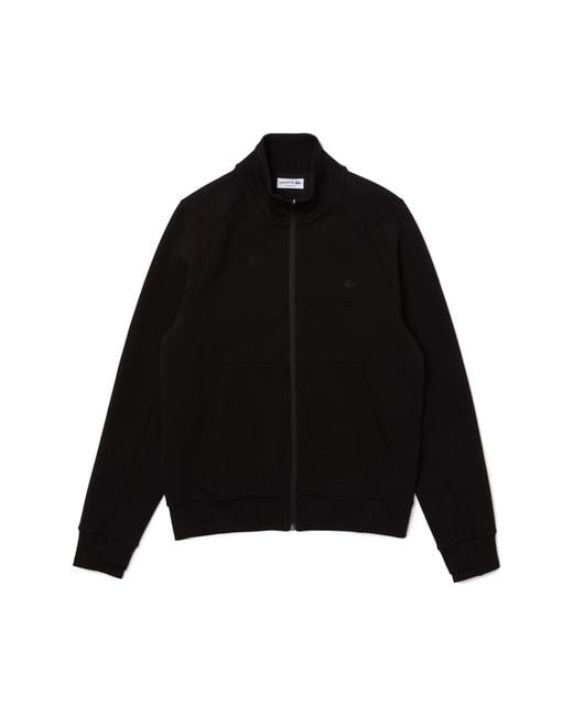 Lacoste Black Zip-Up Jacket for men