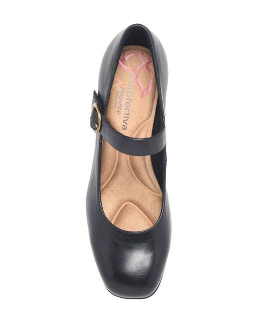 Comfortiva Black Paula Mary Jane Pump