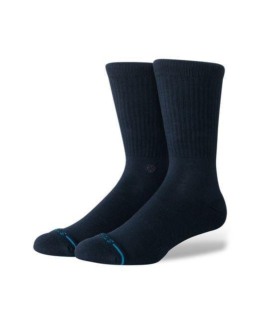 Stance Blue Icon Crew Socks for men
