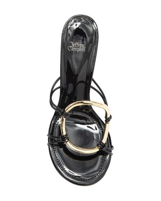 Jeffrey Campbell Metallic Alani Slide Sandal