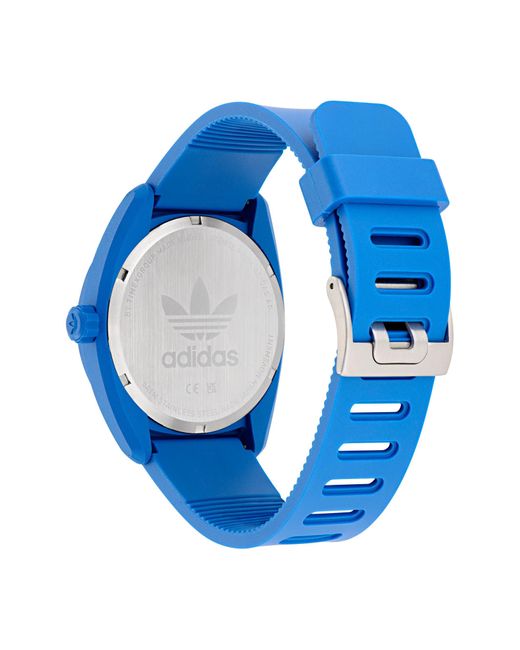 Adidas Blue Ao Street Resin Strap Watch for men
