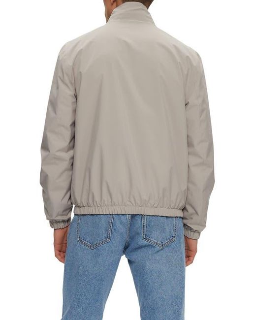 Gorski Gray Reversible Zip Jacket for men