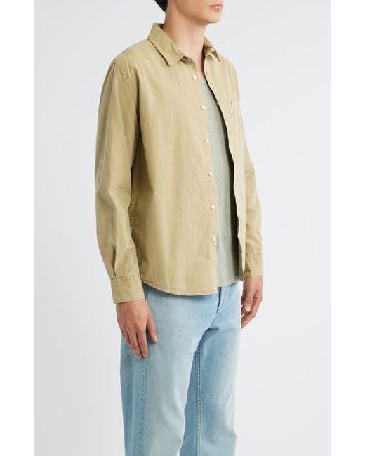 Alex Crane Blue Pac Organic Cotton Button-Up Shirt for men