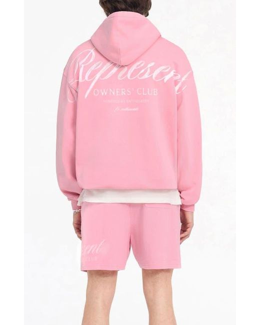 Represent Pink Owners Club Graphic Hoodie for men