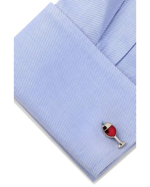 Cufflinks Inc. Metallic Wine & Bottle Cuff Links for men