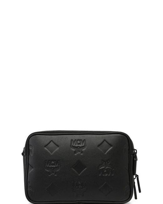 MCM Black Diamond Camera Bag for men