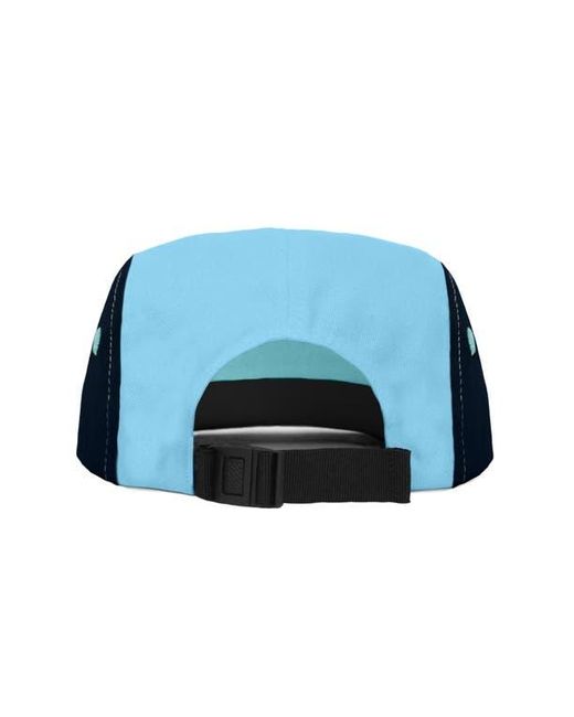 Alix Blue Ghost 5 Panel Camper Hat for men