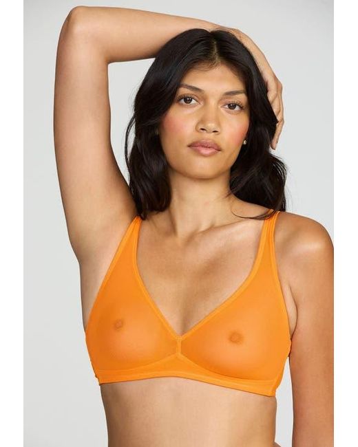 CUUP Orange The Wireless Plunge Mesh