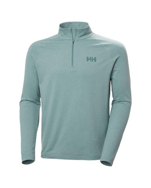 Helly Hansen Green Tyri Half Zip Pullover for men