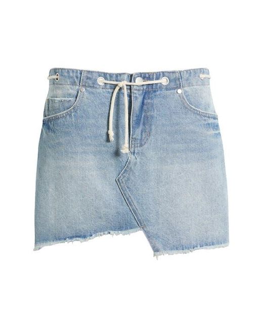 PTCL Blue Ridge Drawstring Waist Cutoff Denim Shorts