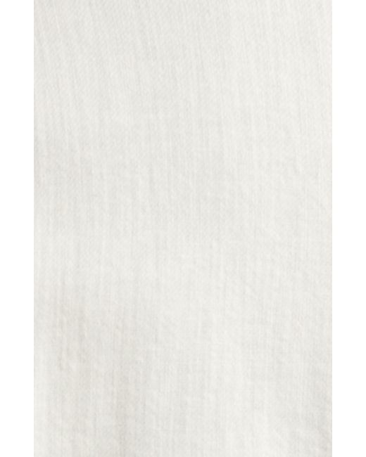 Rails White Ambrose Solid Cotton & Linen Shirt Jacket for men