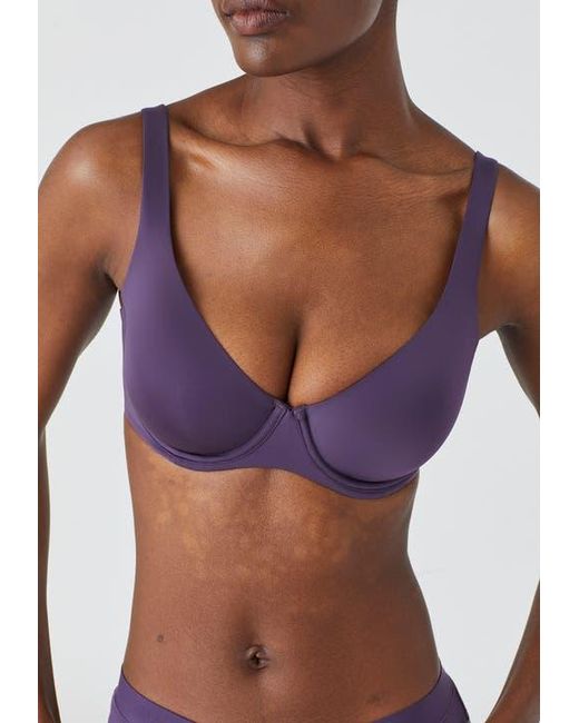 CUUP Purple The Scoop Bra