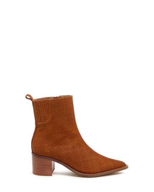 Kelsi Dagger Brooklyn Brown Milly Pointed Toe Bootie