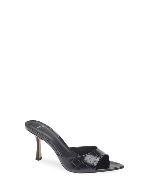 Mango Blue Pepyco Slide Sandal
