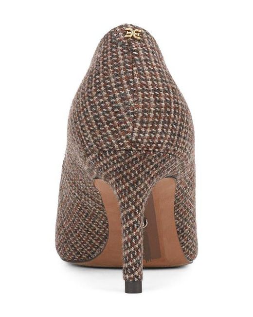 Sam Edelman Brown Vienna Pointed Toe Pump