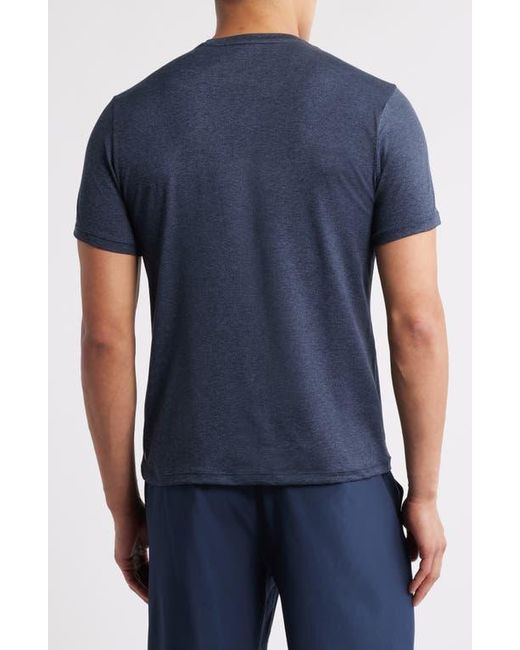 Zella Blue Dynamic Crewneck T-Shirt for men