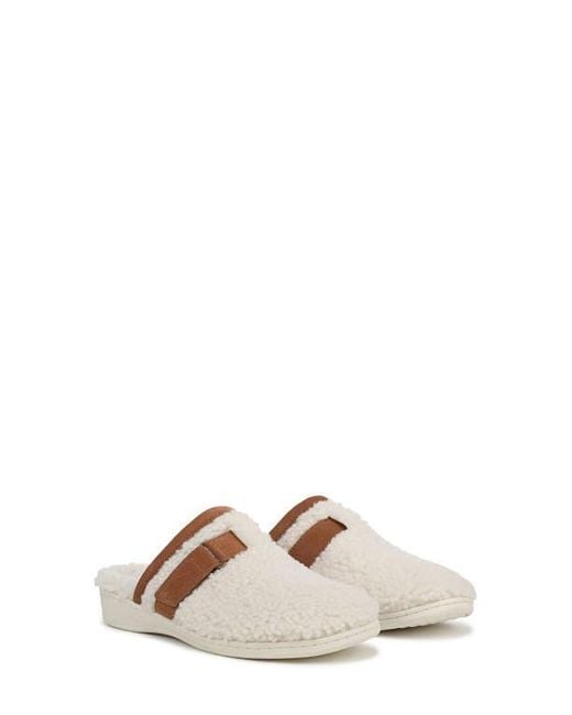 Vionic Natural Izzy Faux Shearling Clog