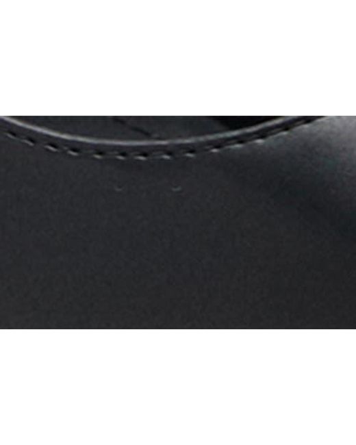 Mango Black Audrey Half D'Orsay Pump