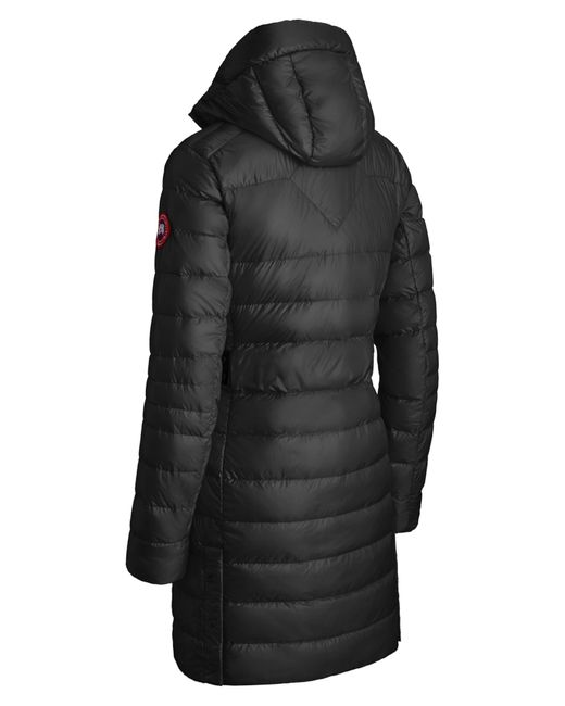Canada Goose Black Cypress Packable Hooded 750-fill-power Down Puffer Coat
