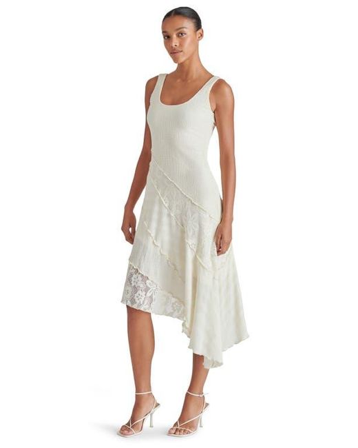 Steve Madden Multicolor Vance Mixed Media Asymmetric Dress