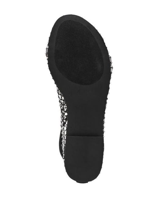 Steve Madden Black Mino Flat