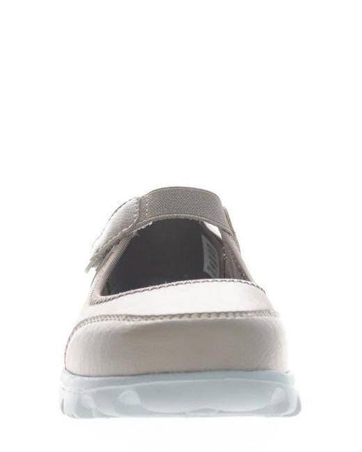 Propet Gray Onalee Mary Jane Flat
