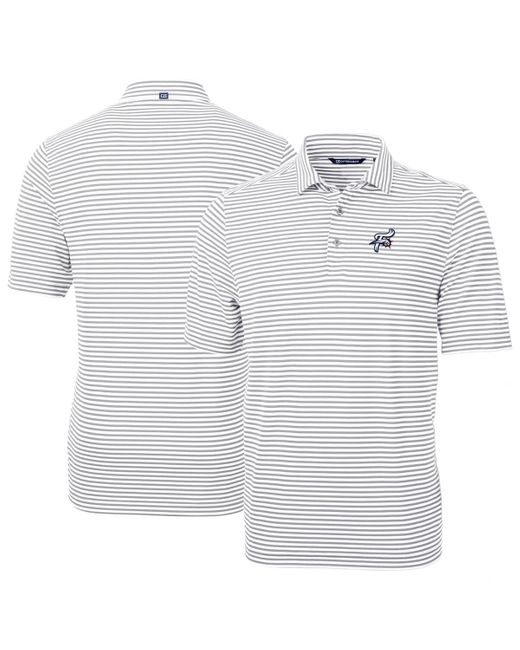 Cutter & Buck White Reading Fightin Phils Drytec Virtue Eco Pique Stripe Recycled Polo At Nordstrom for men