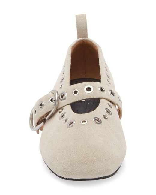 Rag & Bone White Spire Mary Jane Flat