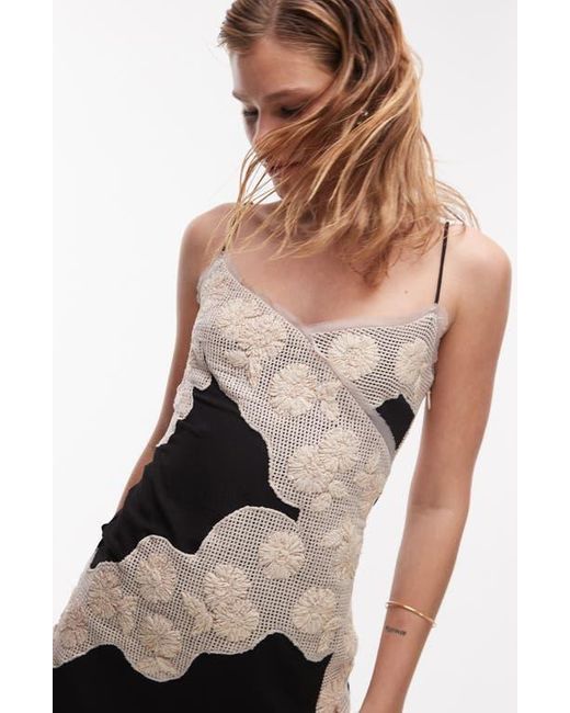 topshop floral lace dress Topshop Floral Lace Strappy Dress