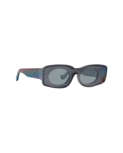 Loewe Blue X Paula's Ibiza 49mm Mirrored Oval Sunglasses