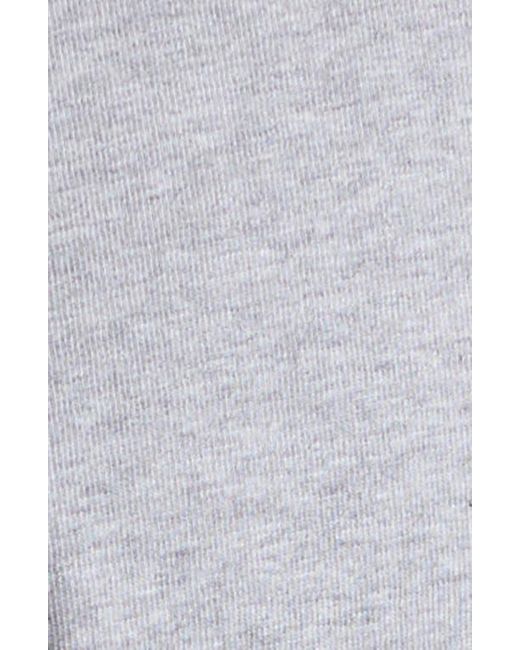 J.W. Anderson Gray Embroidered Anchor Logo Cotton T-Shirt for men