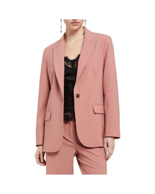 Ottod'Ame Pink Jacket With Button