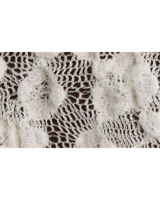 Isabel Marant White Gaelle Stretch Lace Top