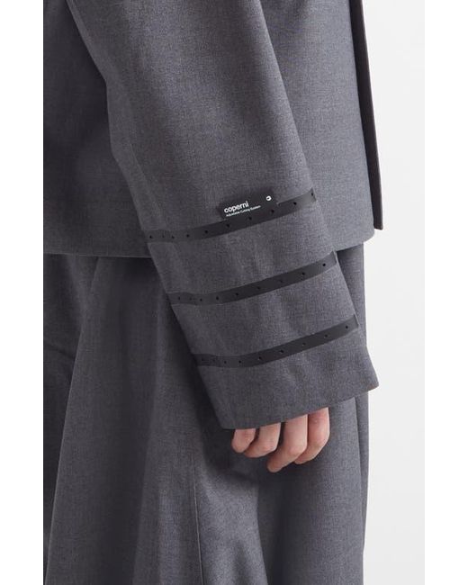 Coperni Gray Technical Tailored Jacket