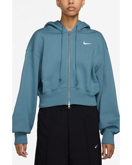nike sportswear cropped hoodie