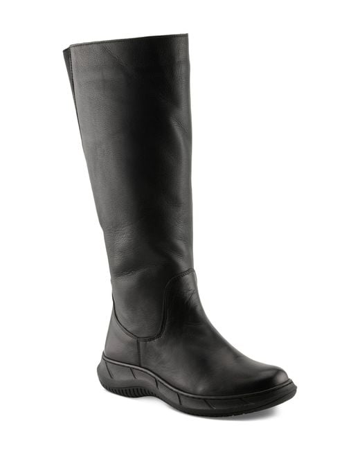 Spring Step Black Katieknox Tall Boot