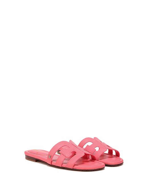 Sam Edelman Pink Bay Cutout Slide Sandal - Wide Width Available